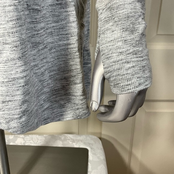 Athleta Womens light Gray Size Xtra Small Open Front Long Sleeve Cardigan - Picture 3 of 14